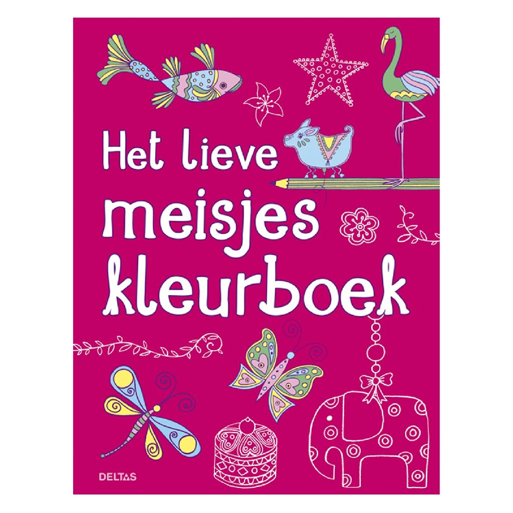 advies lotus Klik Deltas Kleurboek Lieve Meisjes | Onlineluiers.com