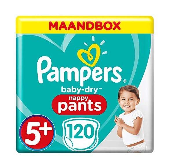 rammelaar Reageer ik ga akkoord met Pampers Baby Dry Pants Maat 5+ - 120 Luierbroekjes Maandbox |  Onlineluiers.com